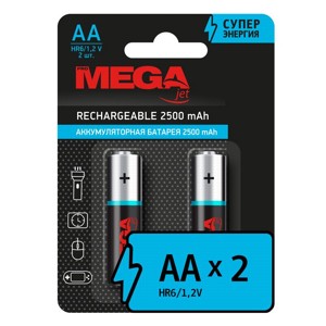 ����������� Promega ��/HR6 Ni-MH Rechargeable 2500mAh ��/2��