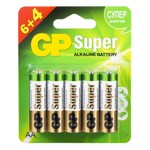 ��������� GP Super AA/LR6 15A6/4PPS-2CR10 10��/�� (6+4)