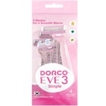 ������ ����������� Dorco EVE3 ,3-���,��.�����, ���.����� 4��/��TRC 200PK-4P