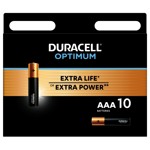 ��������� DURACELL Optimum ��A/LR03-10BL ��/10��