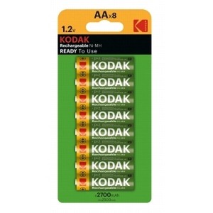 ����������� Kodak HR6-8BL 2700mAh (8��/��) (30425538-RU1)