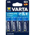 ��������� Varta LONGLIFE POWER LR6 AA 4��/�� Alkal 1.5V (4906) (4906121414)