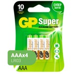 ��������� GP Super AAA/LR03/24A �������., ��/4